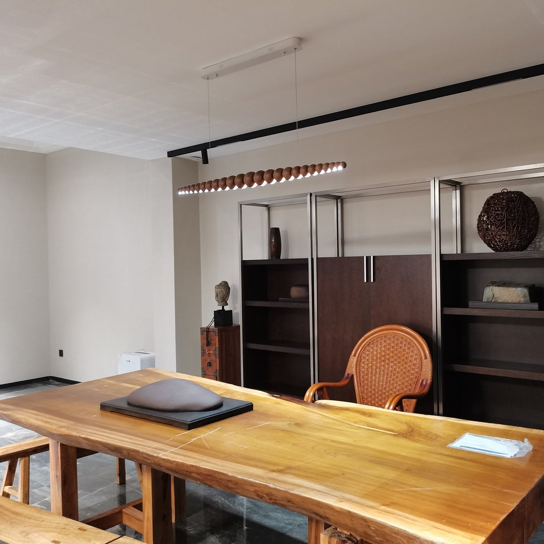 Orlanre Lampe Pendante Bois Minimaliste - Neutralighting
