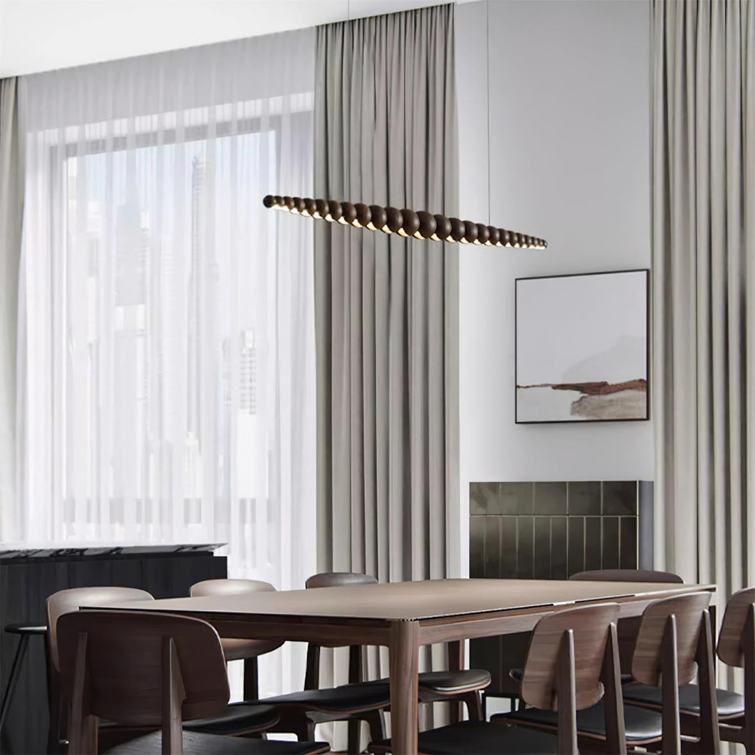 Orlanre Lampe Pendante Bois Minimaliste - Neutralighting