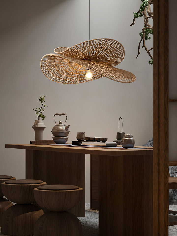 Avelora Lampe Pendante Traditionnelle en Corde de Chanvre - Neutralighting