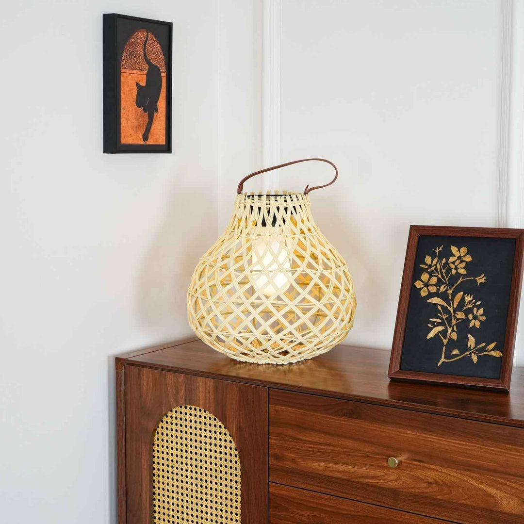 Abella Acrylique 34cm Blanc LED