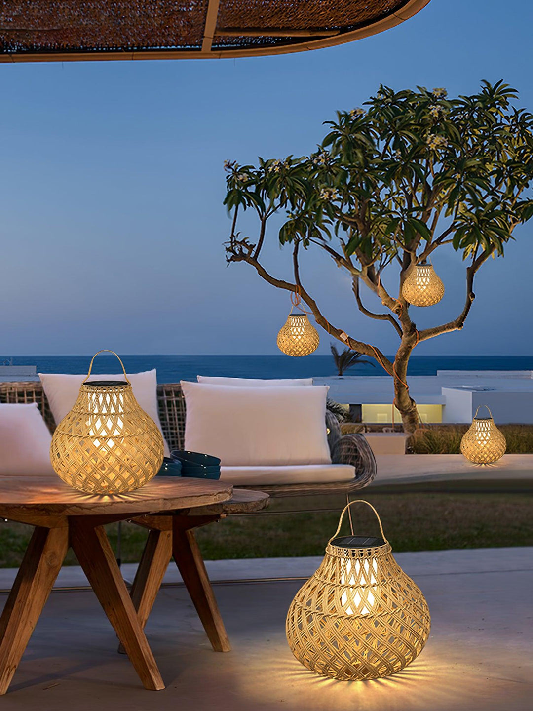 Abella Tressé Sphère Lanterne Extérieur Lampe - Neutralighting
