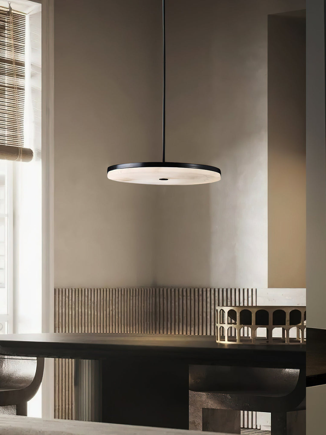 Utalion Suspension Métal Albâtre Minimaliste Moderne - Neutralighting