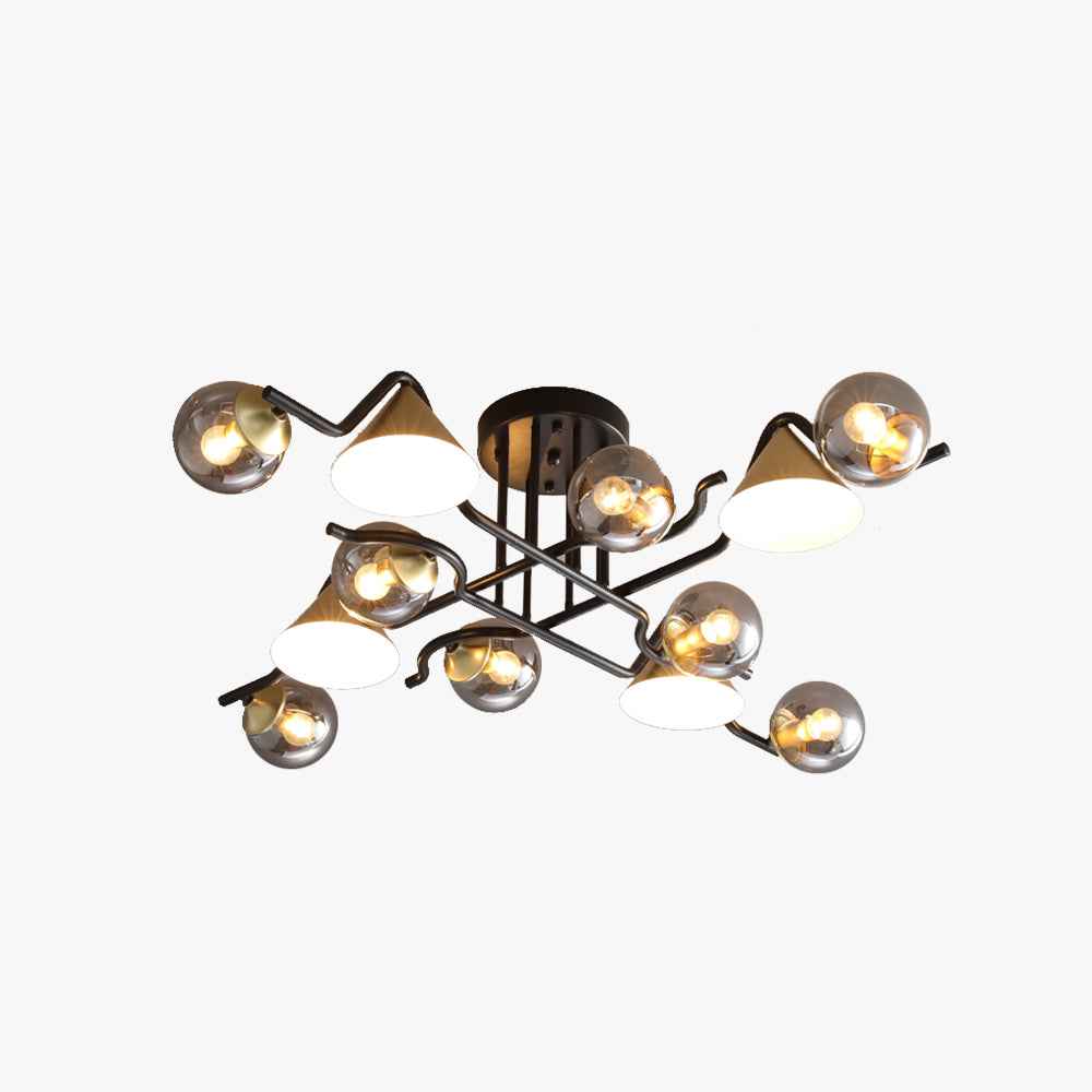 Plafonnier Arisha Verre LED V21