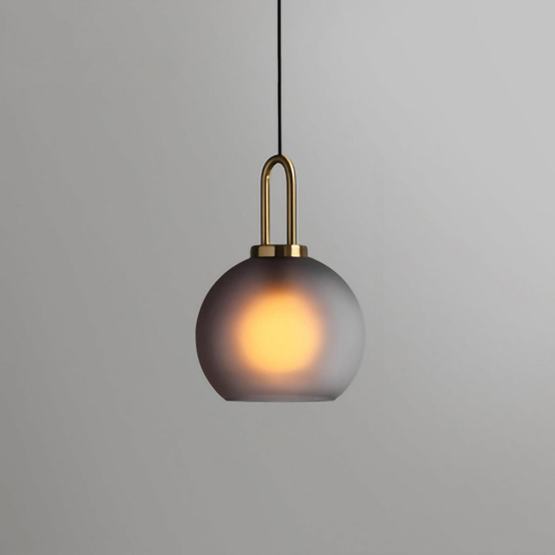 Solara Suspension en Verre Givré Swag Réglable - Neutralighting