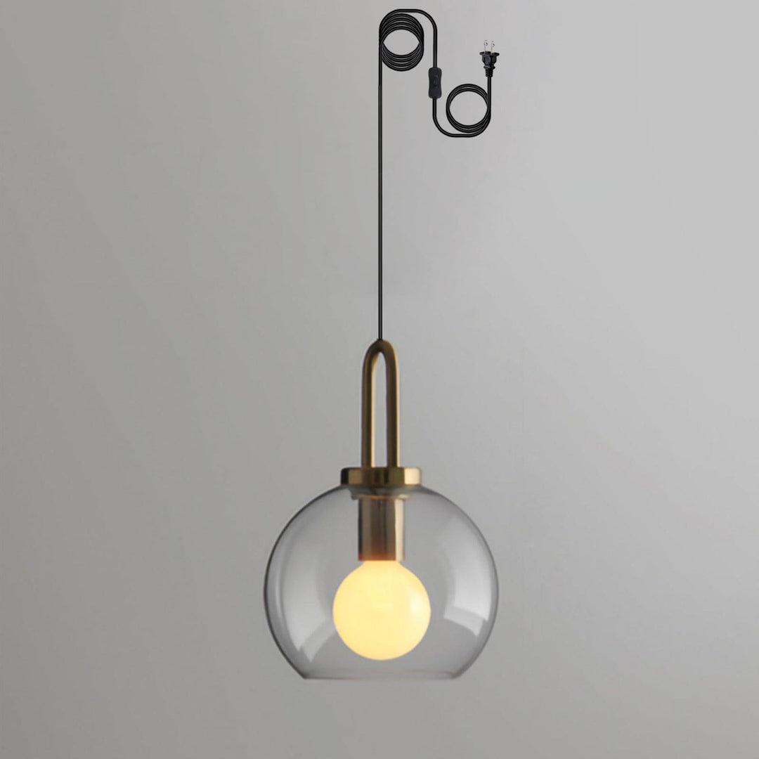 Solara Suspension en Verre Givré Swag Réglable - Neutralighting