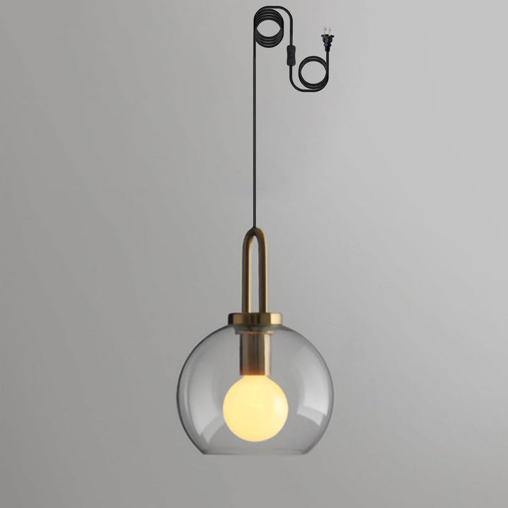Solara Suspension en Verre Givré Swag Réglable - Neutralighting
