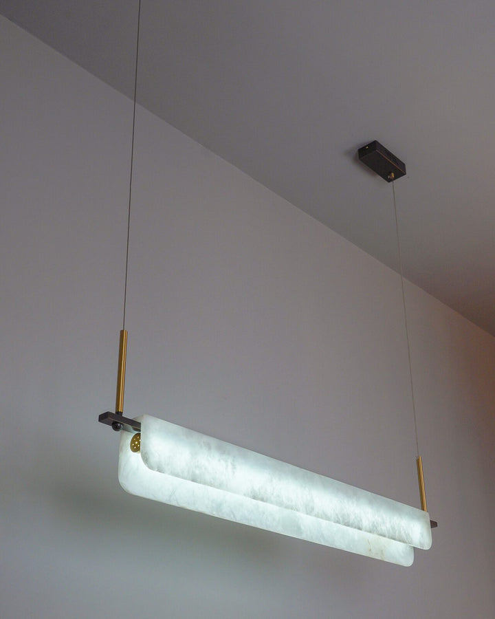 Eshaisra Suspension Métal Albâtre Minimaliste Moderne - Neutralighting
