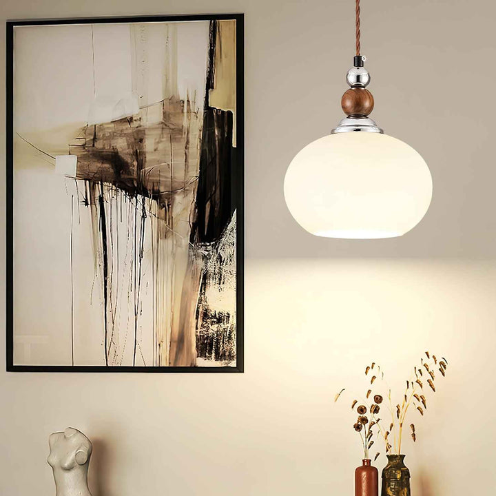 Luna Suspension Lampe en Verre Moderne - Neutralighting