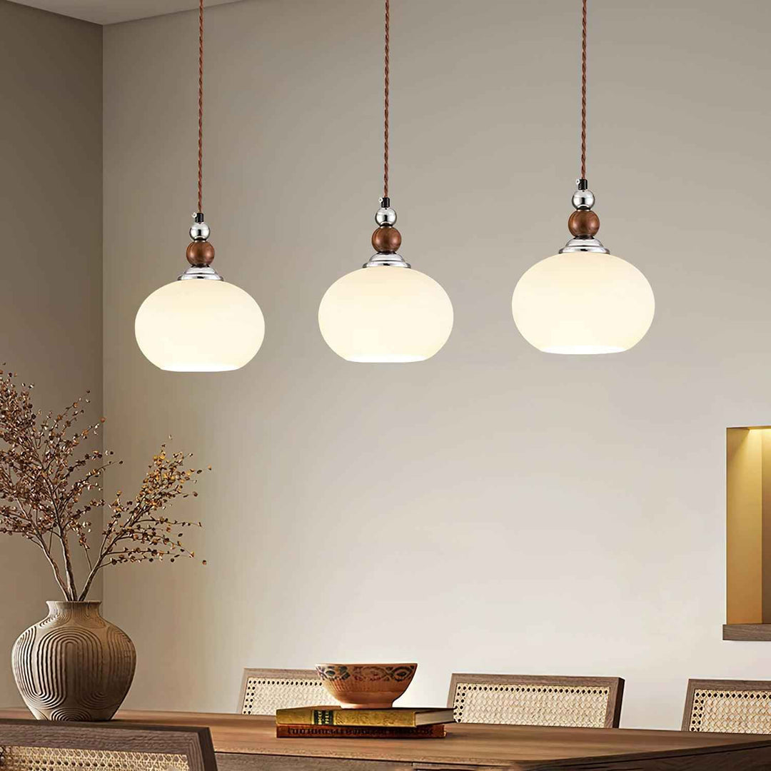 Luna Suspension Lampe en Verre Moderne - Neutralighting