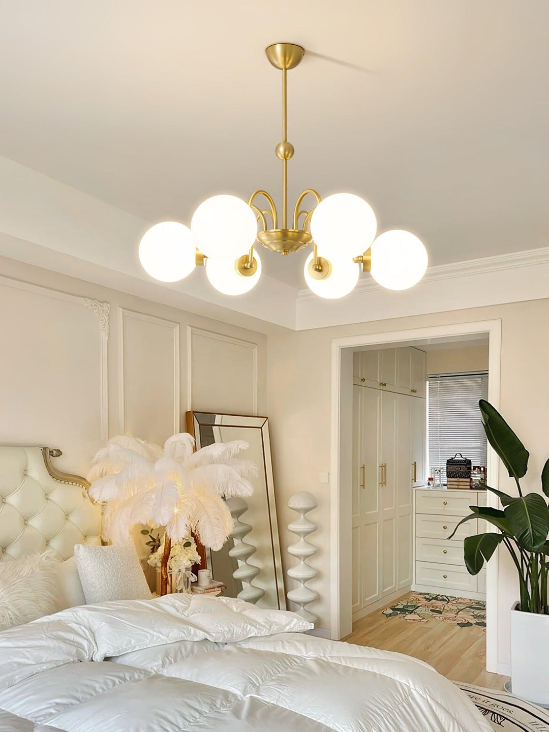 Aurora Luxe Verre Lustre - Neutralighting