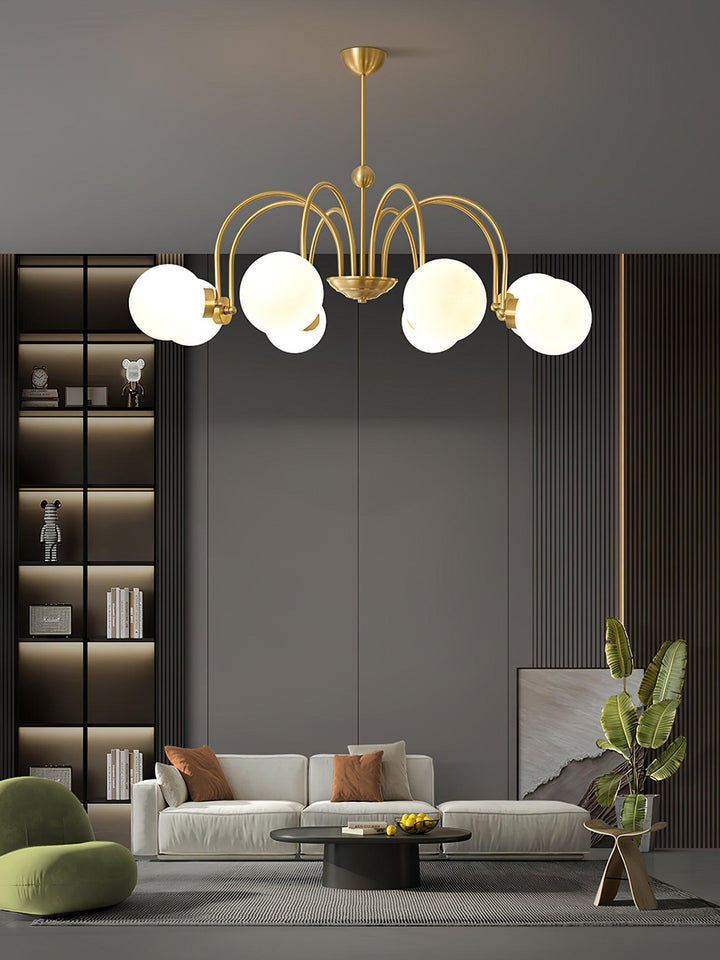 Aurora Luxe Verre Lustre - Neutralighting
