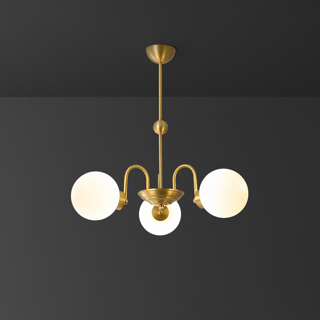 Aurora Luxe Verre Lustre - Neutralighting