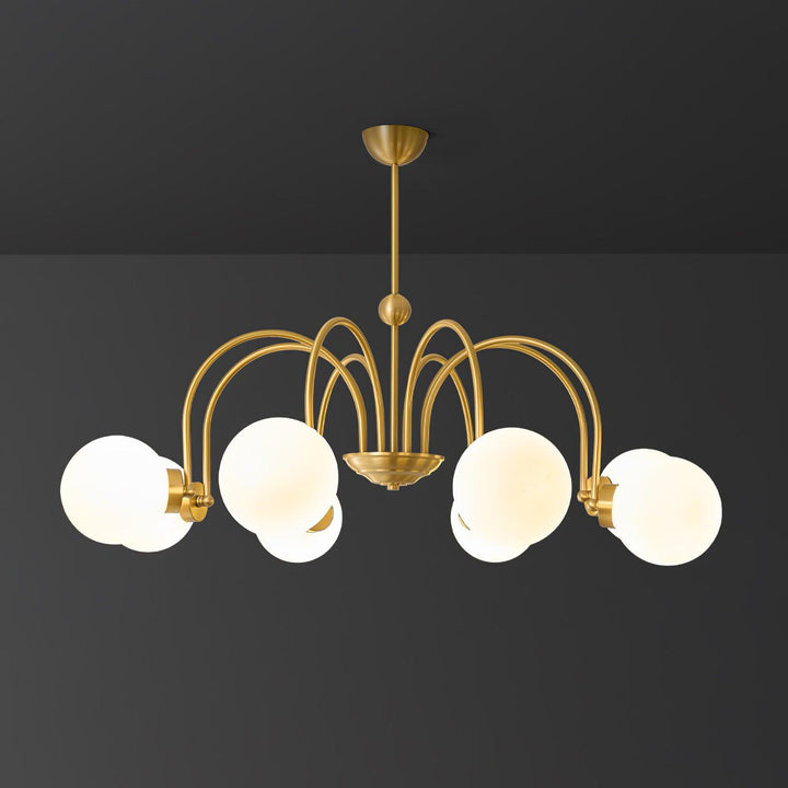 Aurora Luxe Verre Lustre - Neutralighting