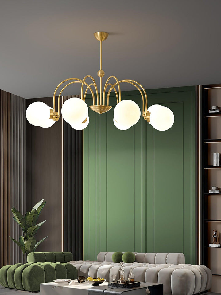 Aurora Luxe Verre Lustre - Neutralighting