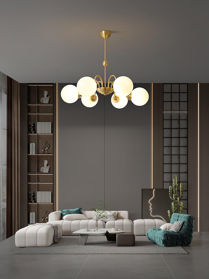 Aurora Luxe Verre Lustre - Neutralighting