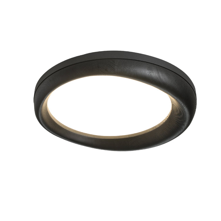 Eurtheara Plafonnier Bois Verre Organique - Neutralighting