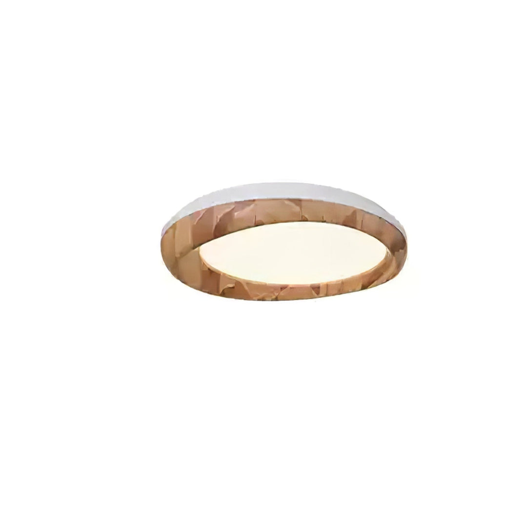 Eurtheara Plafonnier Bois Verre Organique - Neutralighting