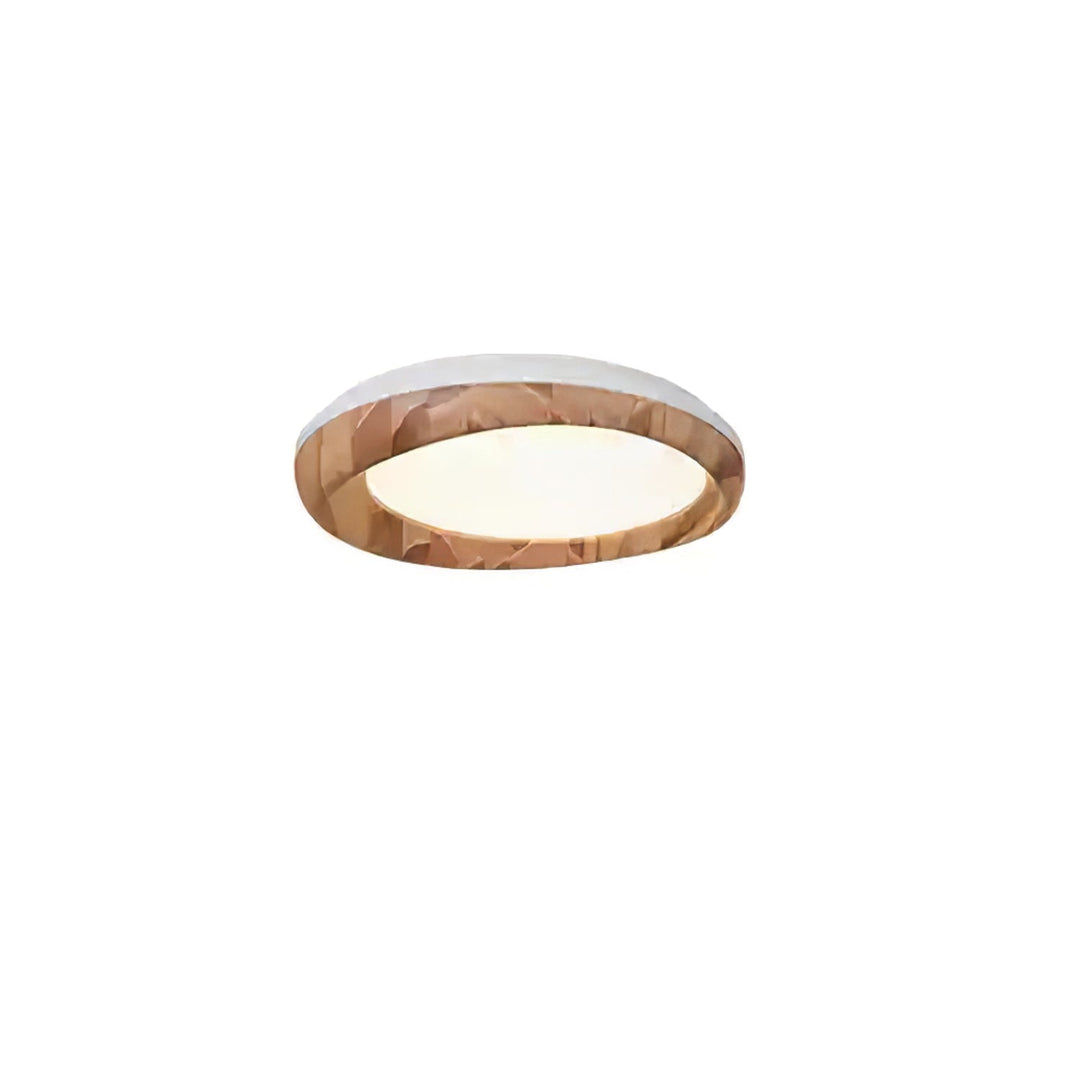 Eurtheara Plafonnier Bois Verre Organique - Neutralighting