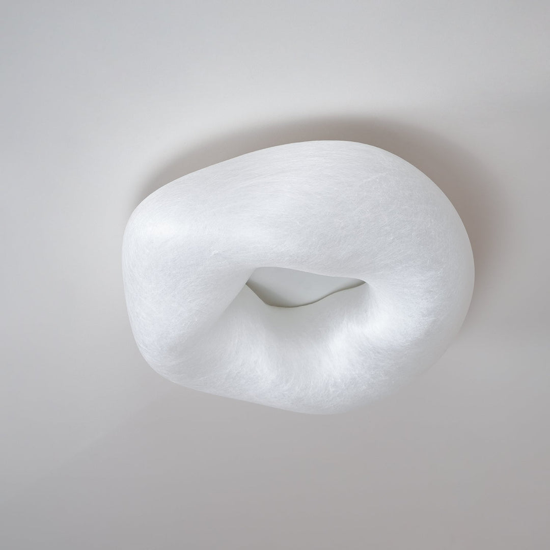 Solara Plafonnier en Forme de Nuage en Soie Élégant - Neutralighting
