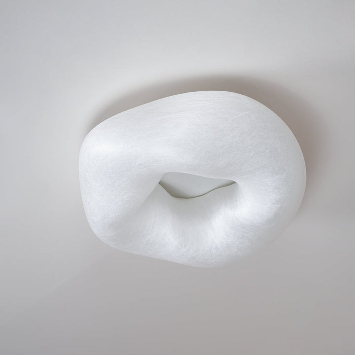 Solara Plafonnier en Forme de Nuage en Soie Élégant - Neutralighting