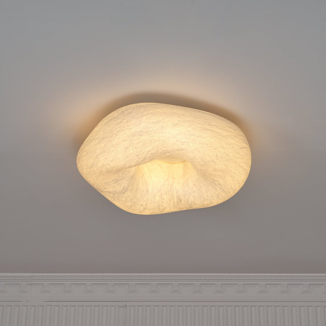 Solara Plafonnier en Forme de Nuage en Soie Élégant - Neutralighting