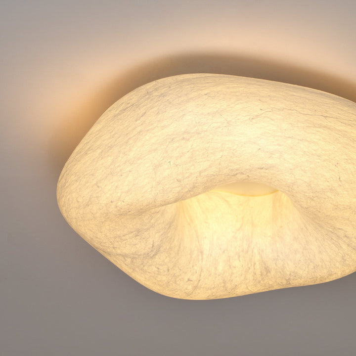 Solara Plafonnier en Forme de Nuage en Soie Élégant - Neutralighting