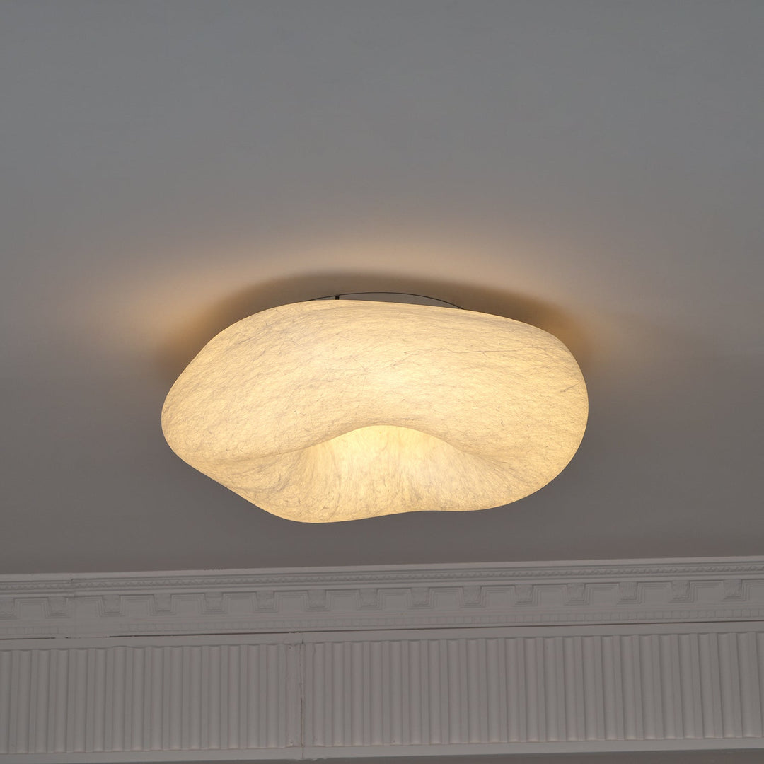 Solara Plafonnier en Forme de Nuage en Soie Élégant - Neutralighting