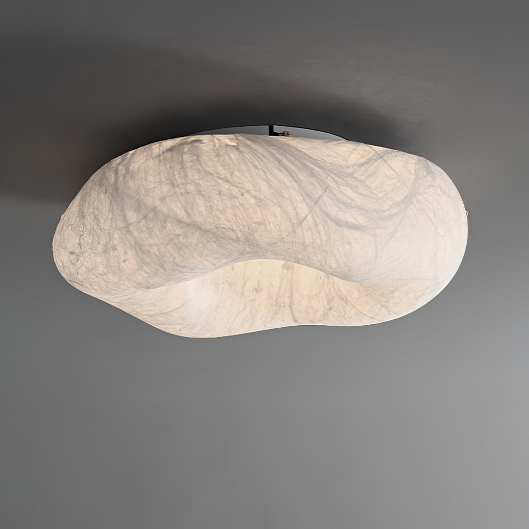 Solara Plafonnier en Forme de Nuage en Soie Élégant - Neutralighting