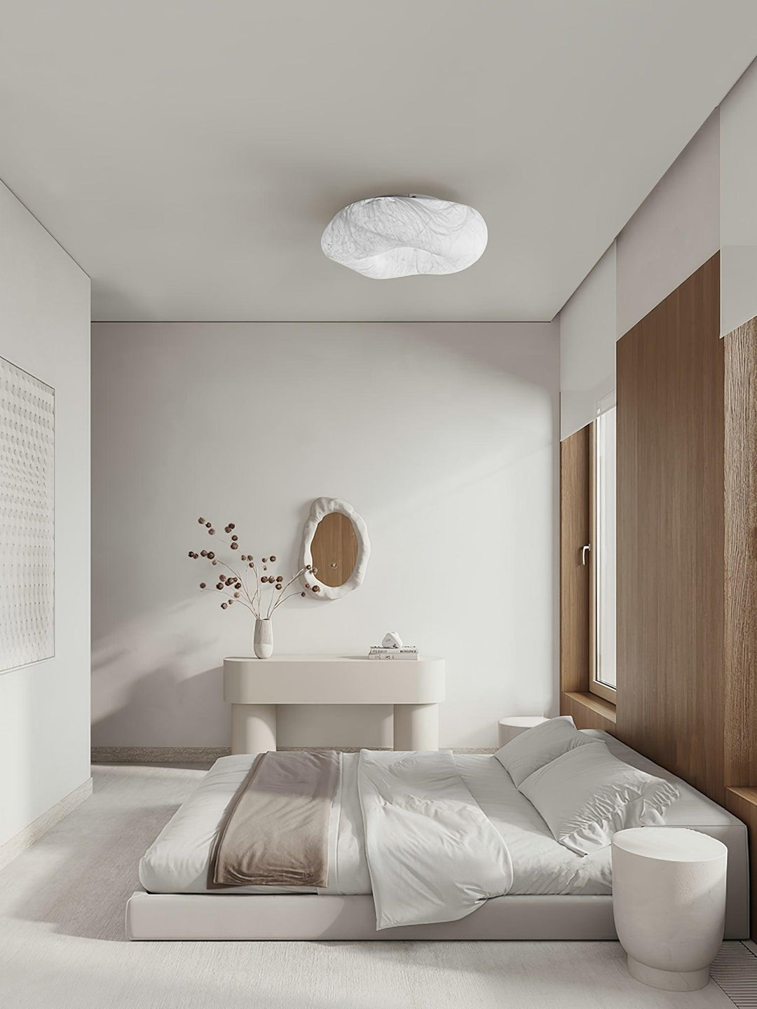 Yunduo Plafonnier Soie Nuage Forme Moderne - Neutralighting