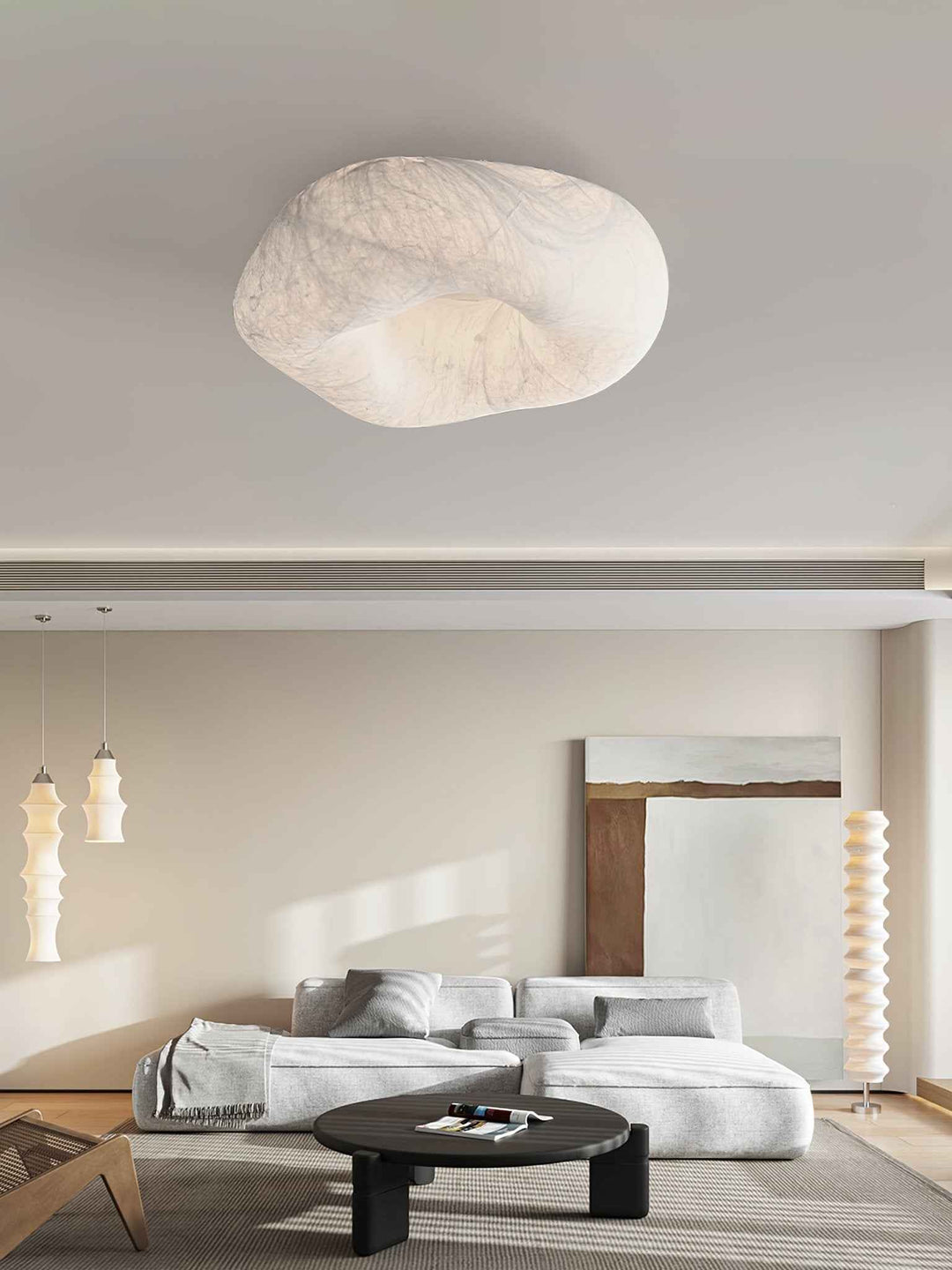 Solara Métal 50cm Blanc LED 20W
