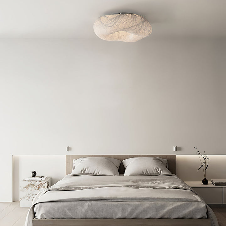 Solara Plafonnier en Forme de Nuage en Soie Élégant - Neutralighting