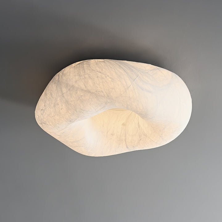 Solara Plafonnier en Forme de Nuage en Soie Élégant - Neutralighting