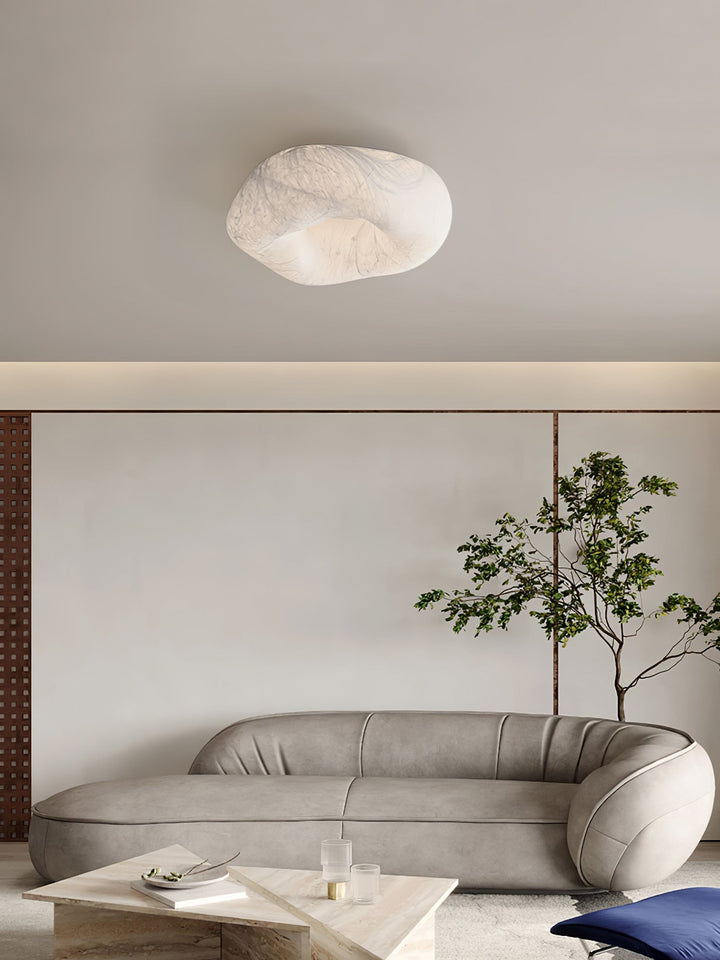 Solara Plafonnier en Forme de Nuage en Soie Élégant - Neutralighting