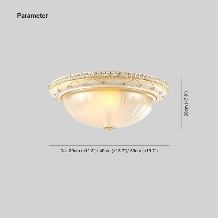 Plafonnier Silva en Verre – Chic Plafonnier