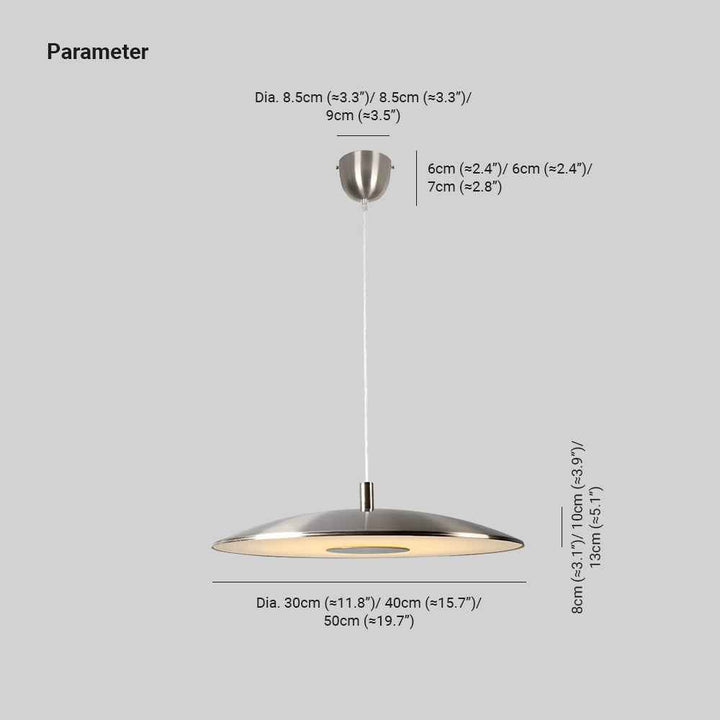 Suspension Arisha Acrylique LED V24
