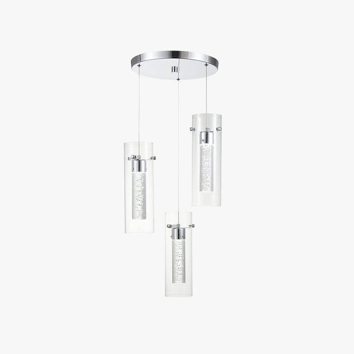Arisha Moderne Designer Métal Verre Suspension Chambre à Coucher - Neutralighting