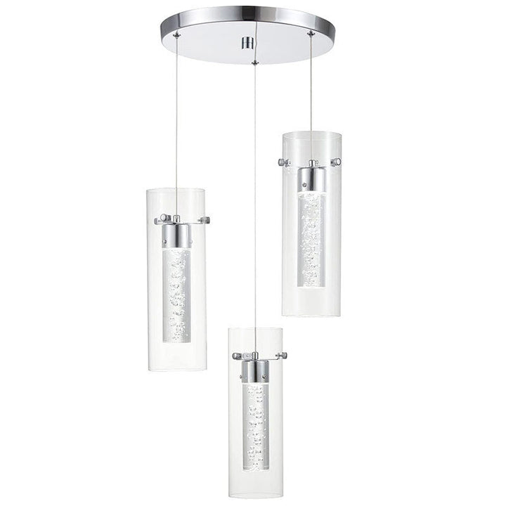 Arisha Moderne Designer Métal Verre Suspension Chambre à Coucher - Neutralighting