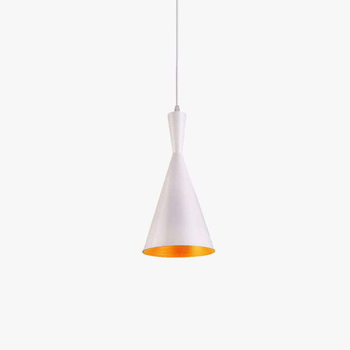 Haillie En Forme de Cône Conique Suspension Métal Chambre à Coucher - Neutralighting