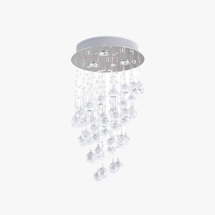 Arisha Intérieur Longues Plafonnier Métal Verre Salon Couloir - Neutralighting