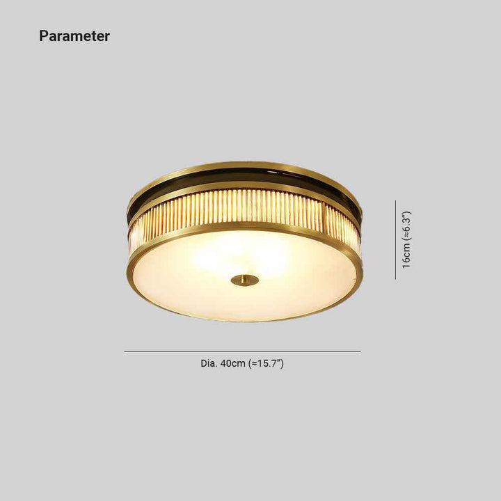 Plafonnier Silva en Verre – Ambiance Plafonnier