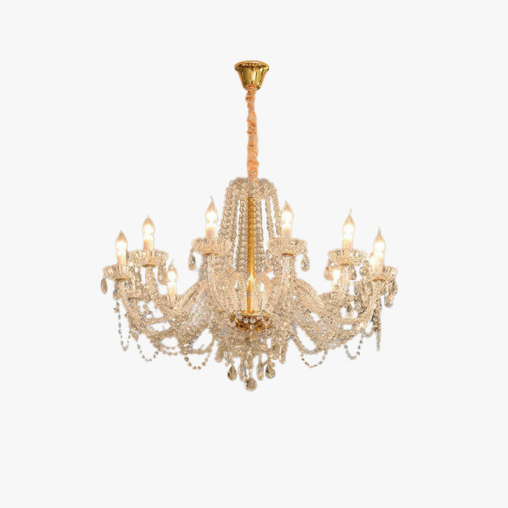 Kristy LED Lustre Cristal Métal Verre Salon Chambre à Coucher - Neutralighting
