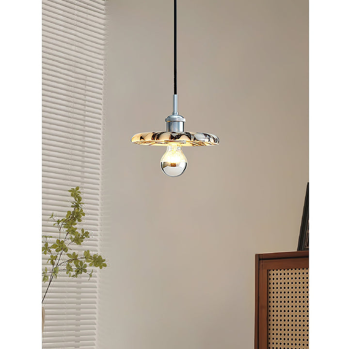 Ovelion Suspension Marbre Métal Art Nordique Premium - Neutralighting