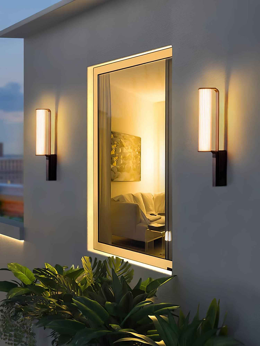 Utalionis Acrylique 18cm Noir LED