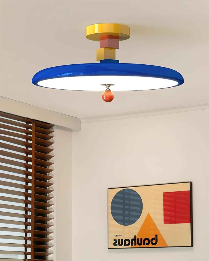 Zeno Métal 40cm Beige LED 36W