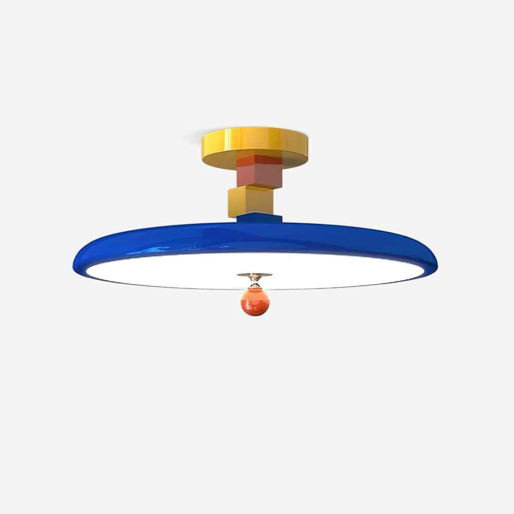 Zeno Métal 40cm Beige LED 36W