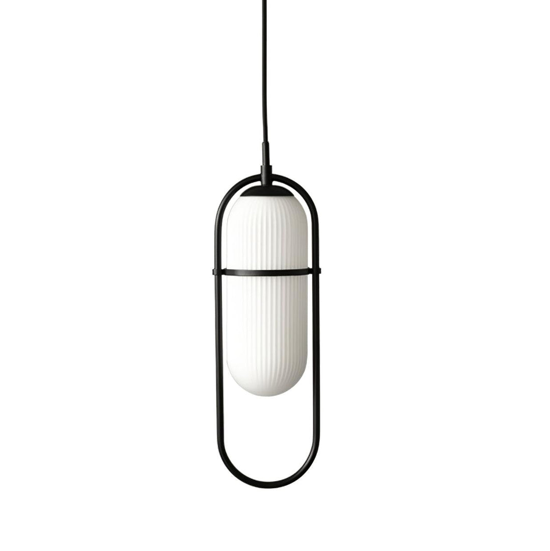 Zesta Lampe Suspendue Verre Rainuré Minimaliste - Neutralighting