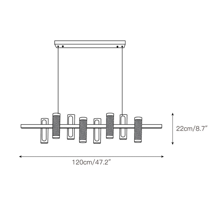 Evsola Suspension Métal Minimaliste Moderne - Neutralighting