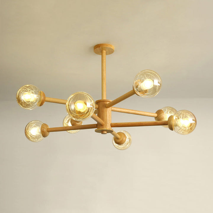 Ritta Suspension Bulle Transparente, Tête 6/8 - Neutralighting