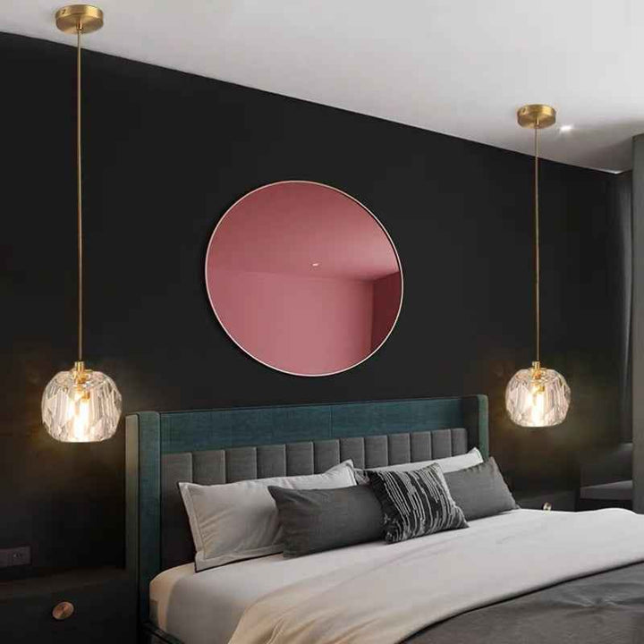 Kristy Lustre Suspension LED Contemporain Métal Chambre à Coucher - Neutralighting