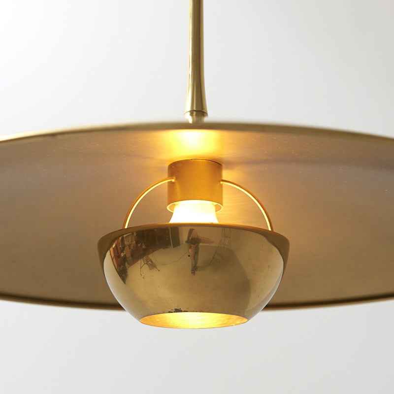 Pyra Suspension Linéaire Dorée Réglable En Hauteur. Métal - Neutralighting